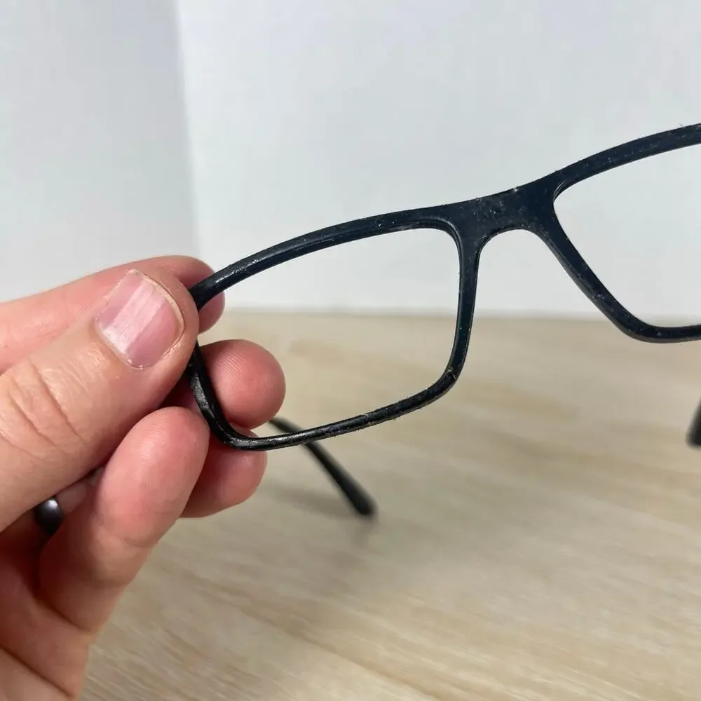 Ray-Ban RB1541 3615 Youth Eyeglasses PARTS ONLY Black Frames Rubber 49-14-130